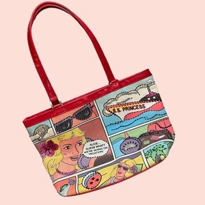 Vintage Cruise Themed Novelty Bag w Sequins